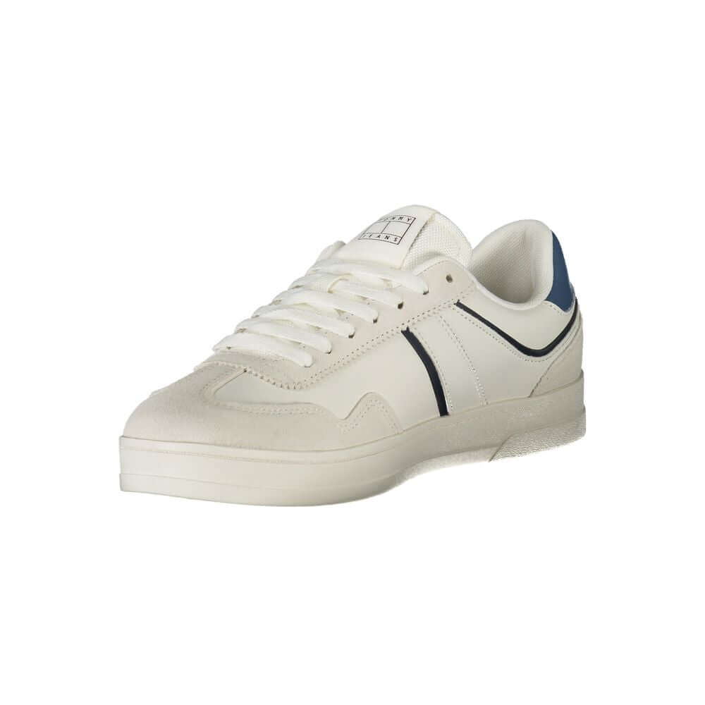 Tommy Hilfiger White Polyethylene Men Sneaker $259.00 Tommy Hilfiger Luzworld