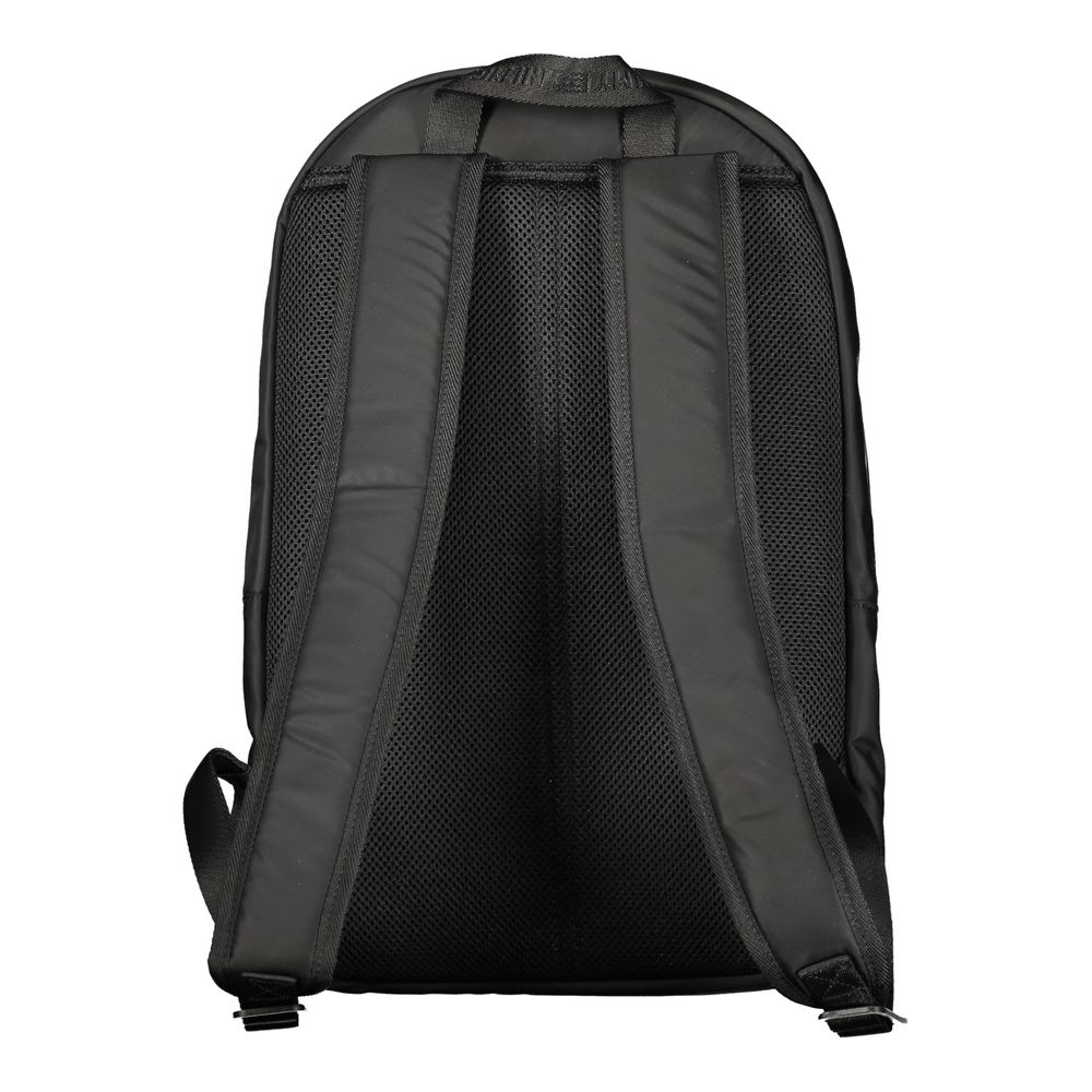 Tommy Hilfiger Black Polyester Men Backpack $248.00 Tommy Hilfiger Luzworld