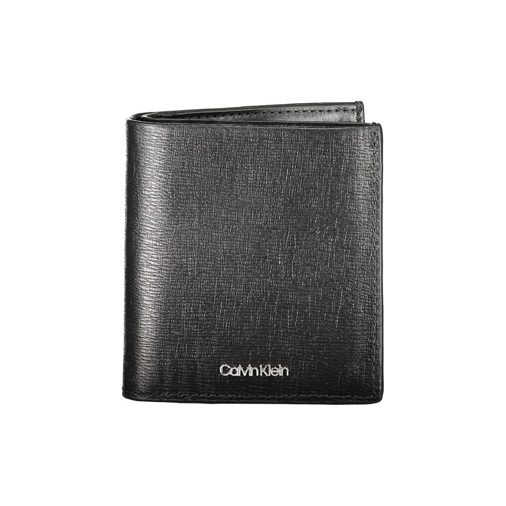 Calvin Klein Black Leather Men Wallet $207.00 Calvin Klein Luzworld