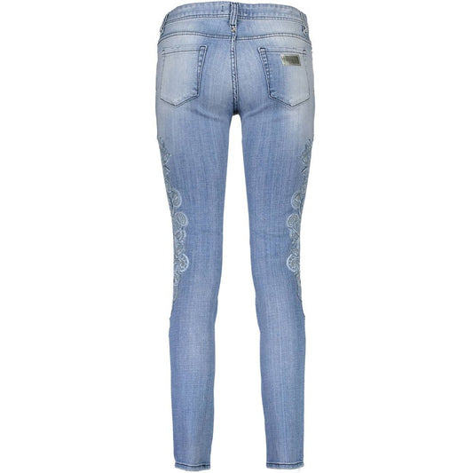 Just Cavalli Blue Cotton Women Jeans $1226.00 Just Cavalli Luzworld