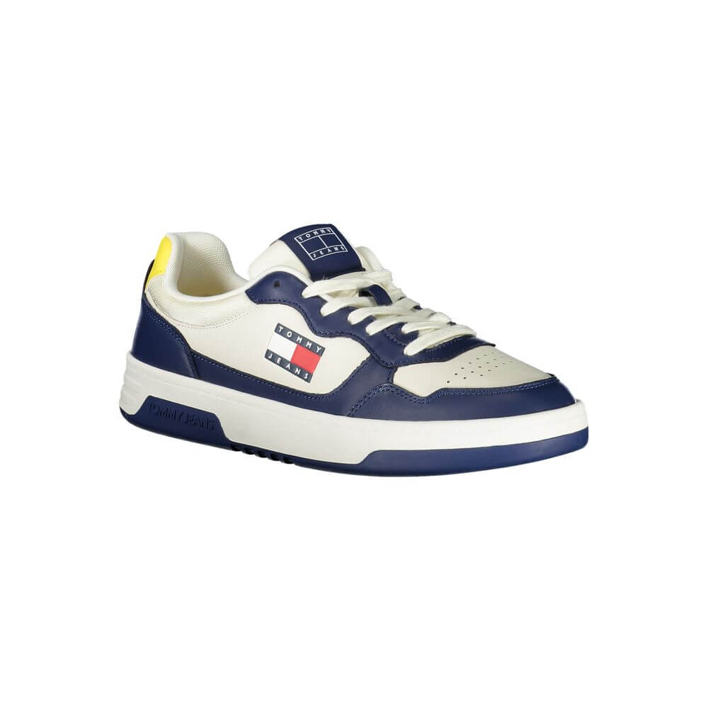 Tommy Hilfiger Blue Polyethylene Men Sneaker $243.00 Tommy Hilfiger Luzworld