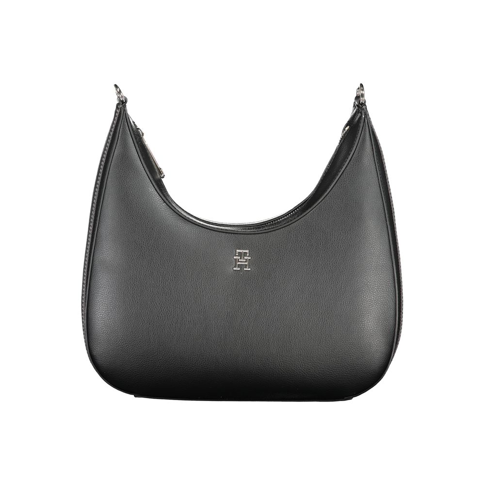 Tommy Hilfiger Black Polyester Handbag $303.00 Tommy Hilfiger Luzworld