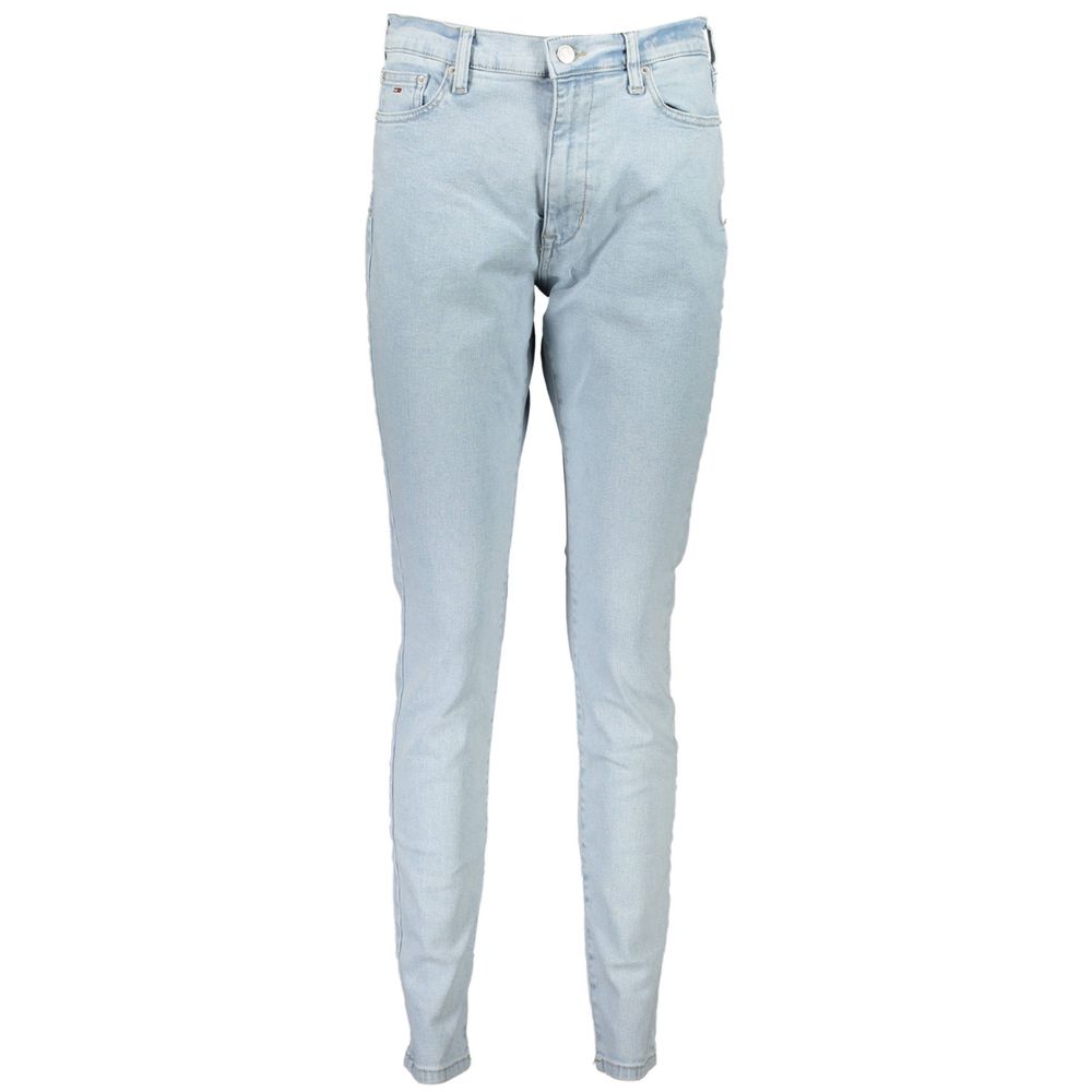 Tommy Hilfiger Blue Cotton Women Jeans $234.00 Tommy Hilfiger Luzworld