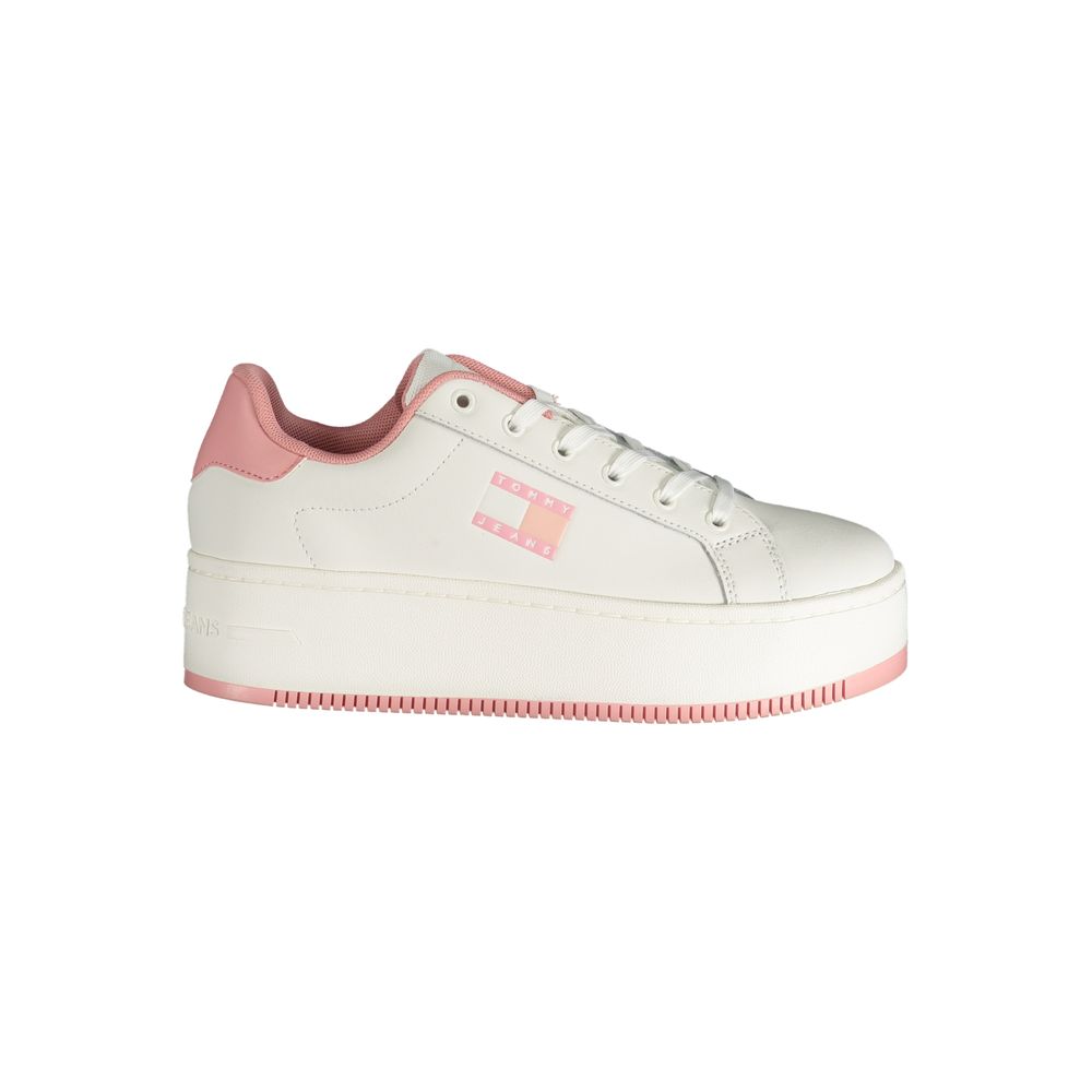 Tommy Hilfiger Pink Polyester Sneaker $238.00 Tommy Hilfiger Luzworld