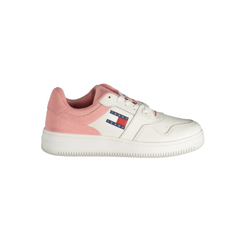 Tommy Hilfiger Pink Polyester Sneaker $238.00 Tommy Hilfiger Luzworld