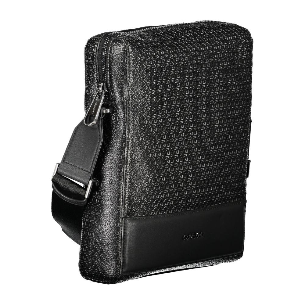 Calvin Klein Eco-Friendly Sleek Black Shoulder Bag $248.00 Calvin Klein Luzworld