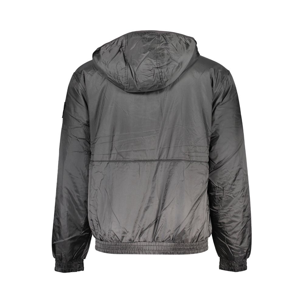 Calvin Klein Black Recycled Polyester Men Jacket $562.00 Calvin Klein Luzworld