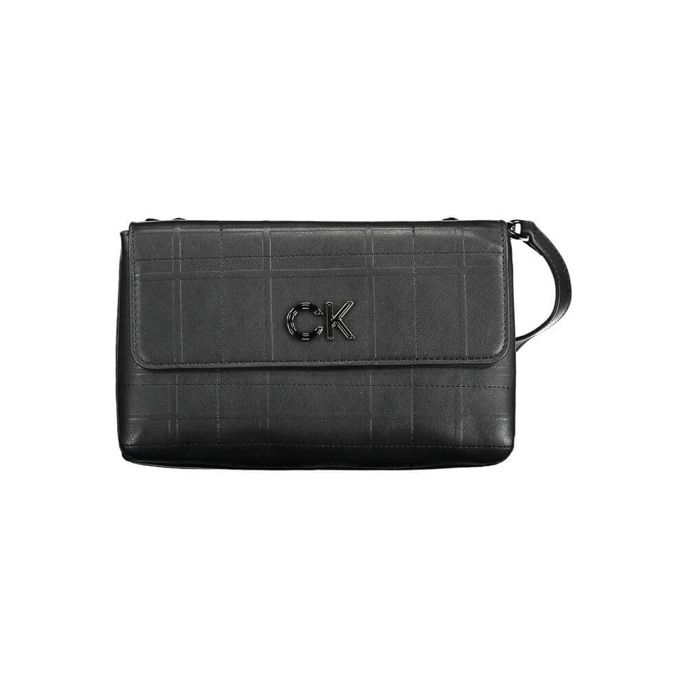 Calvin Klein Black Polyester Women Handbag $254.00 Calvin Klein Luzworld