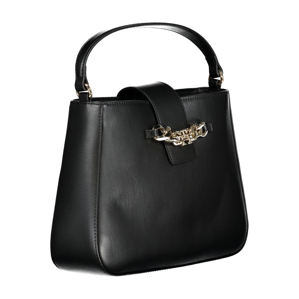 Tommy Hilfiger Black Polyethylene Handbag $543.00 Tommy Hilfiger Luzworld