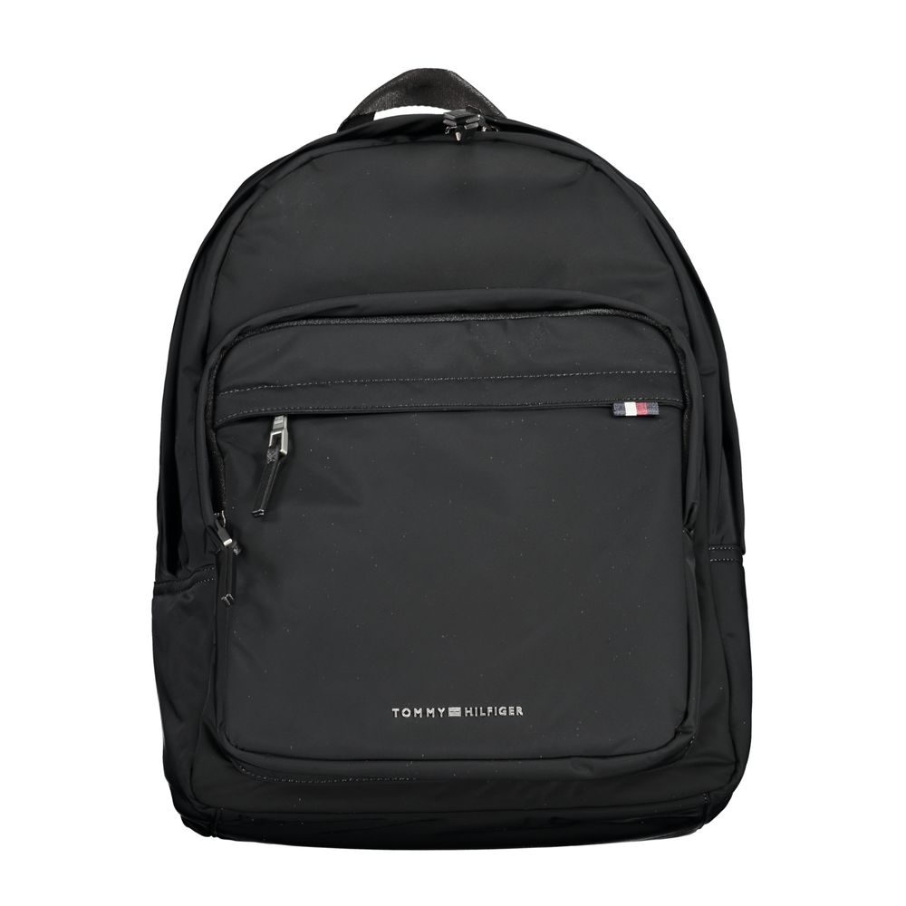 Tommy Hilfiger Black Polyester Backpack $521.00 Tommy Hilfiger Luzworld
