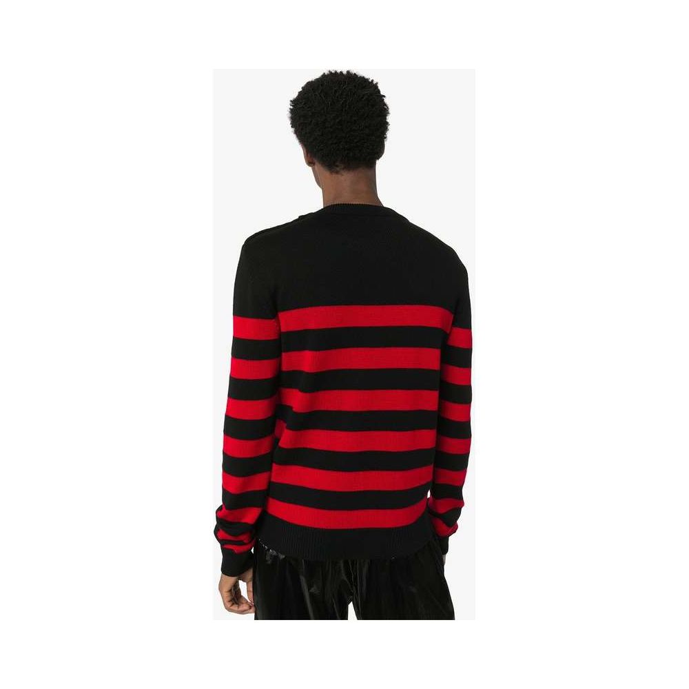 Balmain Black Wool Sweater $2064.00 Balmain Luzworld