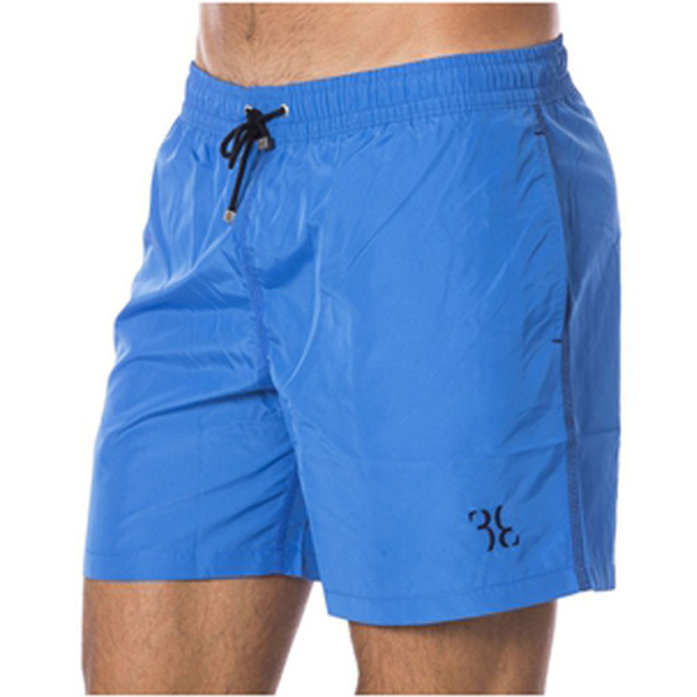 Billionaire Italian Couture Blue Polyester Men's Swimwear Boxer $518.00 Billionaire Italian Couture Luzworld