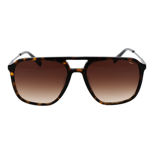 Fila Brown Men Sunglass $208.00 Fila Luzworld