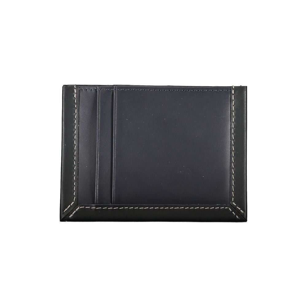 Tommy Hilfiger Sleek Blue Leather Card Holder with Contrast Detail $154.00 Tommy Hilfiger Luzworld