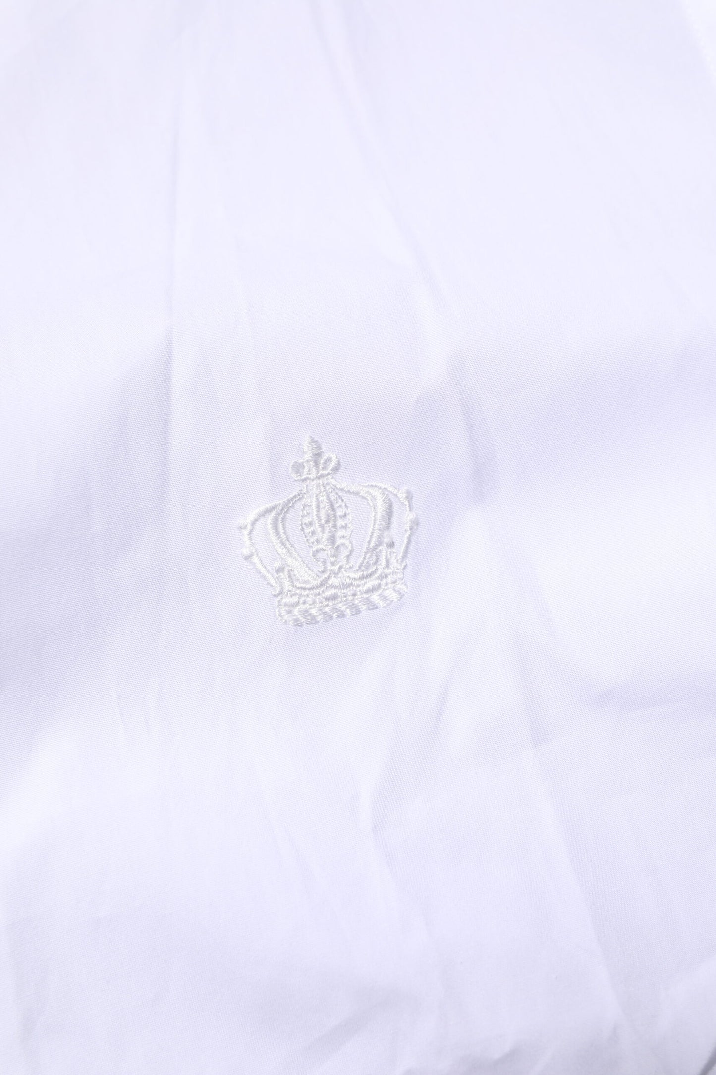 Dolce & Gabbana White Cotton Long Sleeves GOLD Formal Shirt