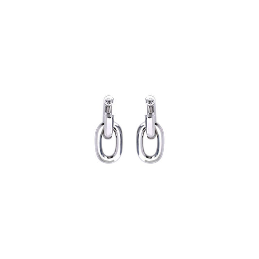 Rabanne Double XL Link Earrings $759.00 Rabanne Luzworld