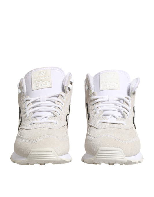 New Balance Off White Suede Sneakers Shoes $329.00 New Balance Luzworld