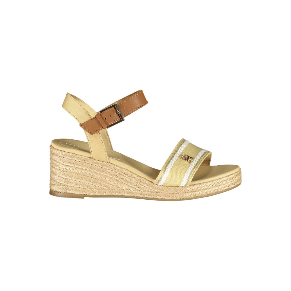Tommy Hilfiger Beige Polyester Sandal $238.00 Tommy Hilfiger Luzworld