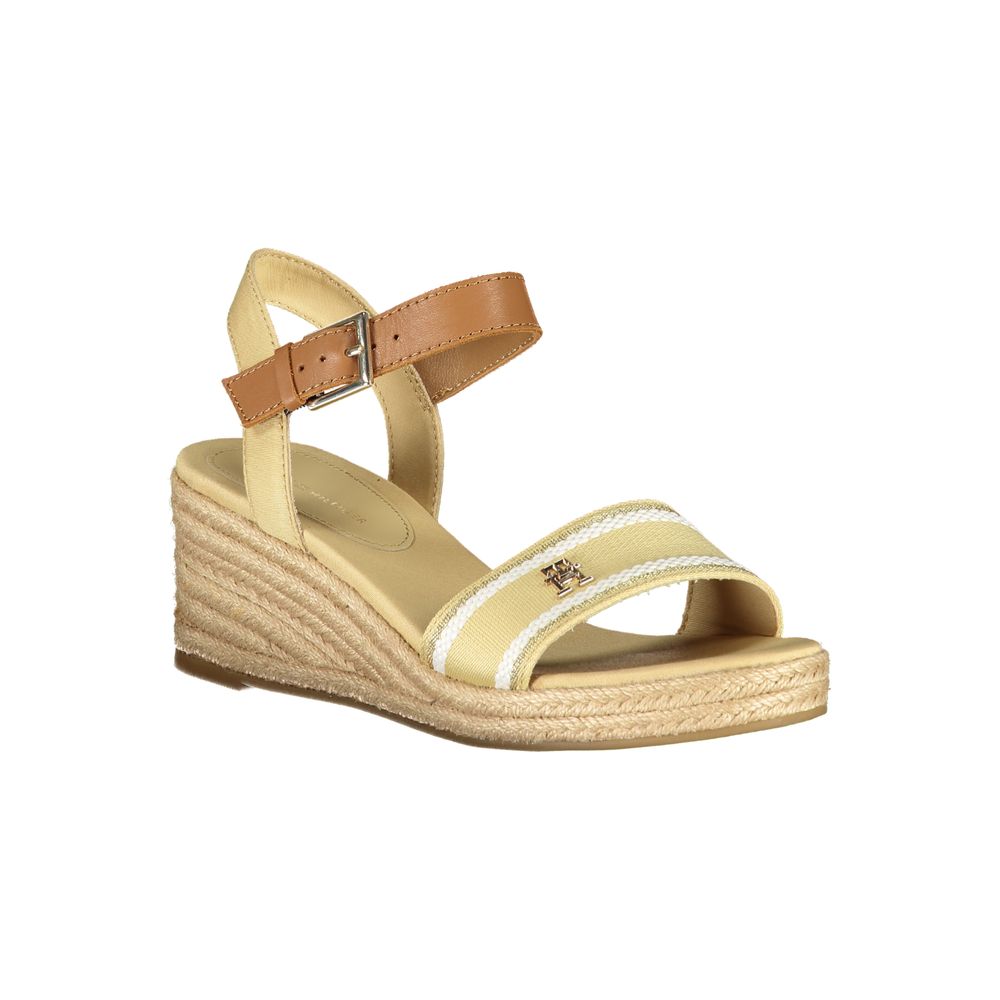 Tommy Hilfiger Beige Polyester Sandal $238.00 Tommy Hilfiger Luzworld