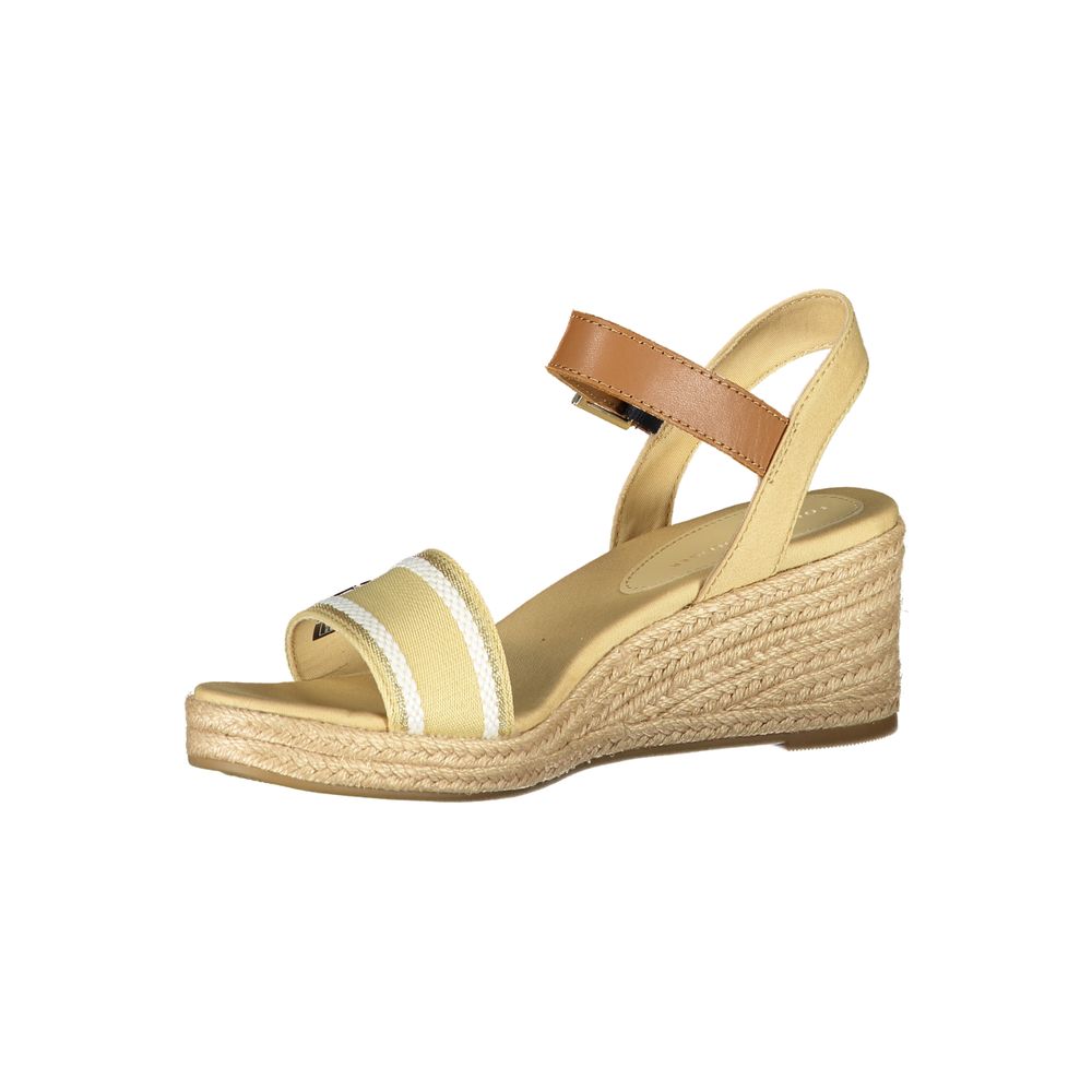 Tommy Hilfiger Beige Polyester Sandal $238.00 Tommy Hilfiger Luzworld
