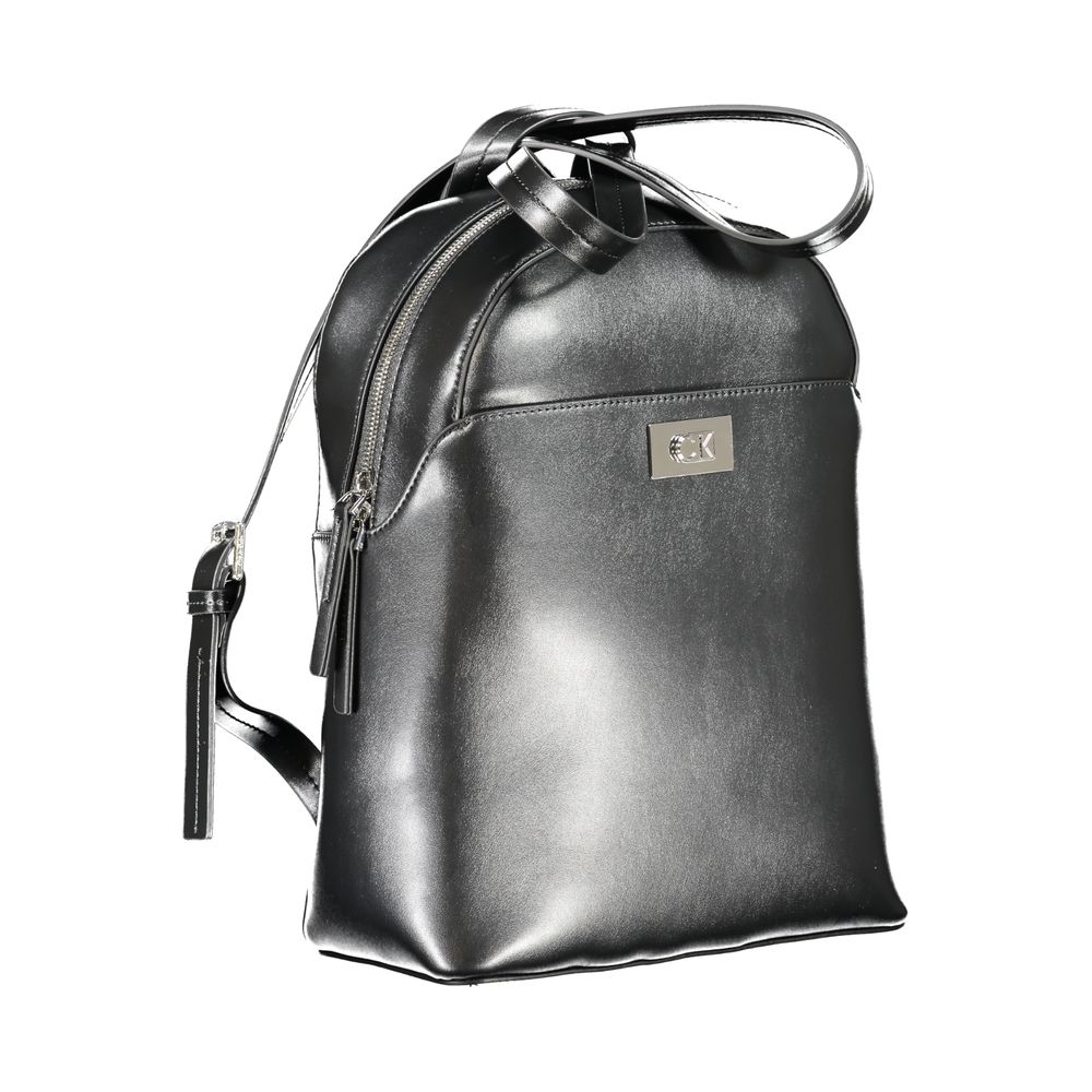 Calvin Klein Black Polyester Backpack $510.00 Calvin Klein Luzworld