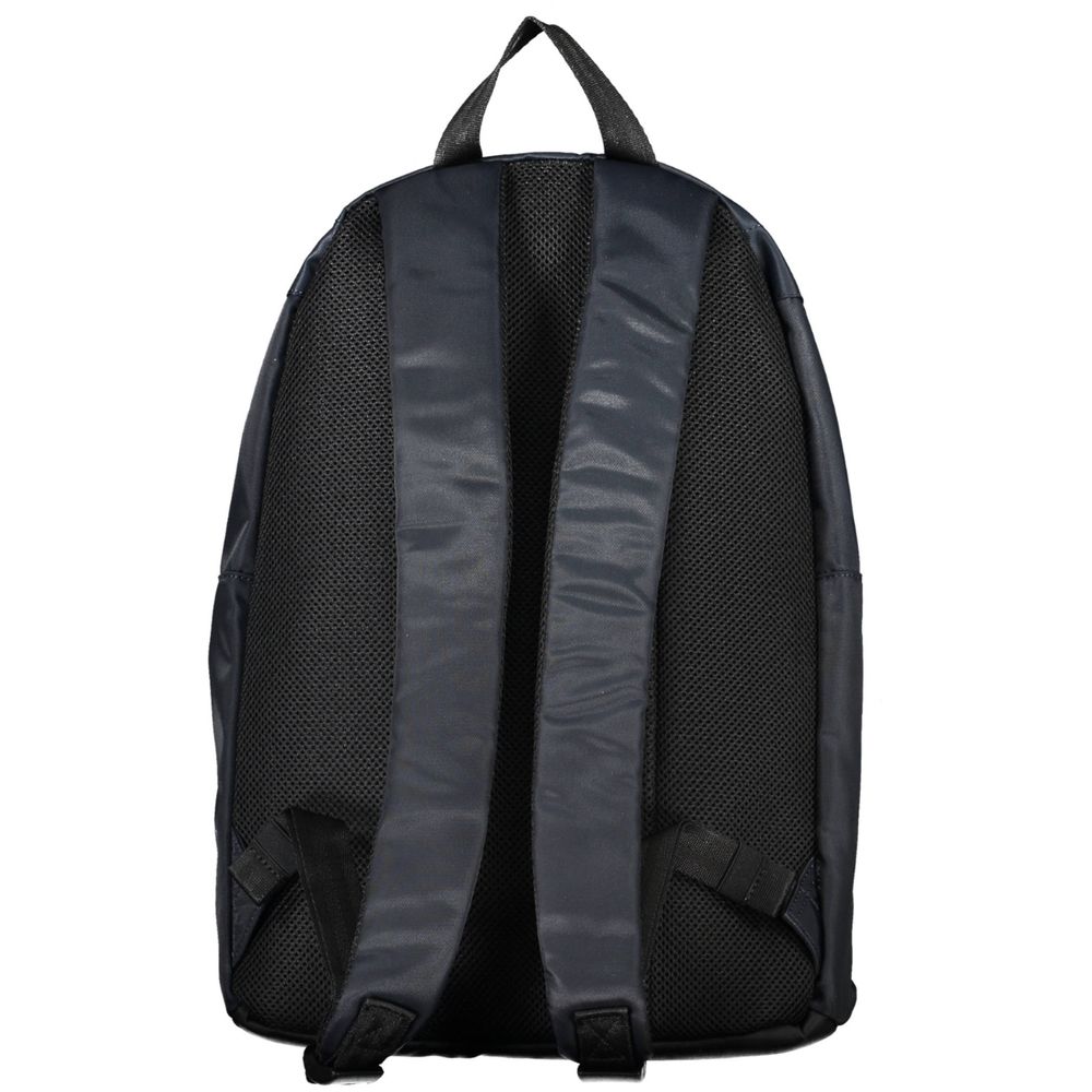 Tommy Hilfiger Blue Polyester Men Backpack $254.00 Tommy Hilfiger Luzworld