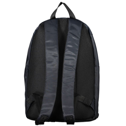 Tommy Hilfiger Blue Polyester Men Backpack $254.00 Tommy Hilfiger Luzworld