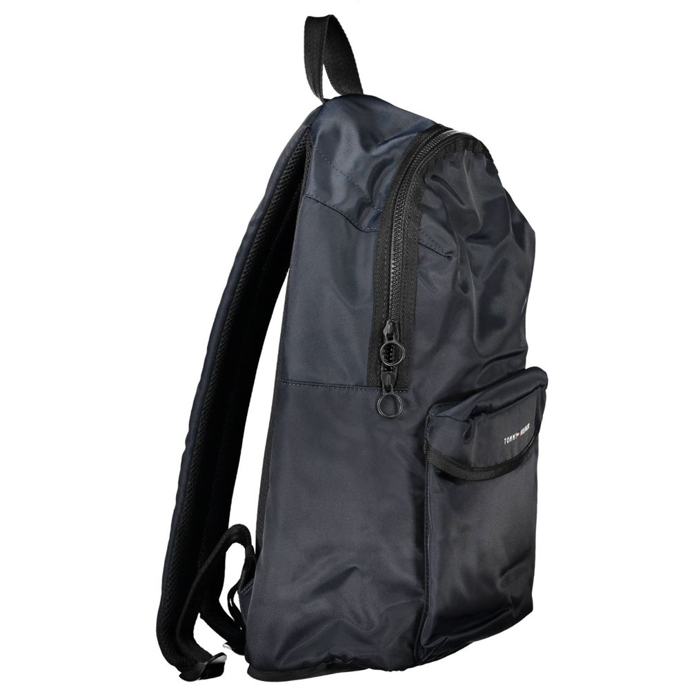 Tommy Hilfiger Blue Polyester Men Backpack $254.00 Tommy Hilfiger Luzworld