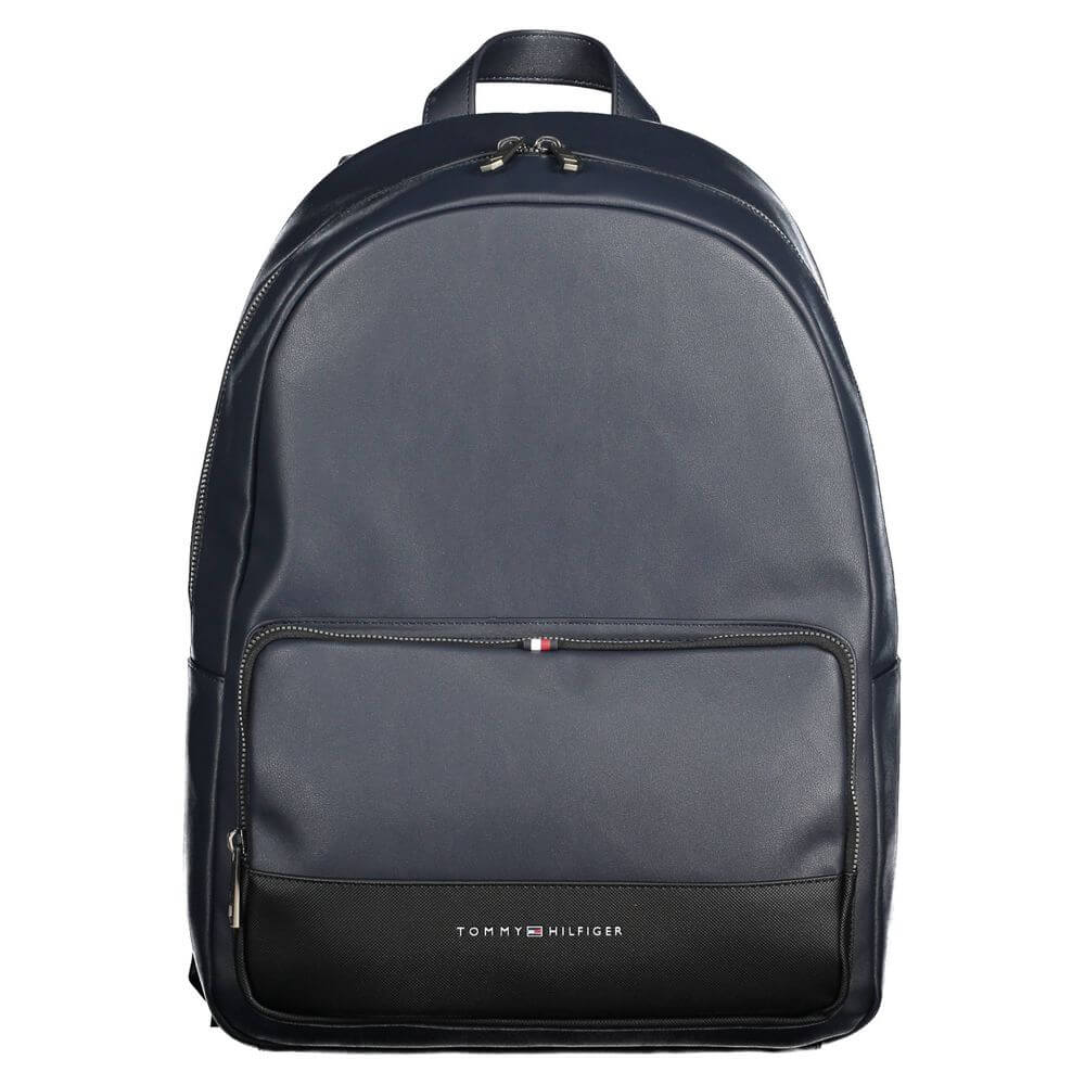 Tommy Hilfiger Blue Polyethylene Men Backpack $302.00 Tommy Hilfiger Luzworld