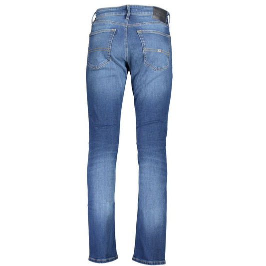Tommy Hilfiger Blue Cotton Men Jeans $250.00 Tommy Hilfiger Luzworld