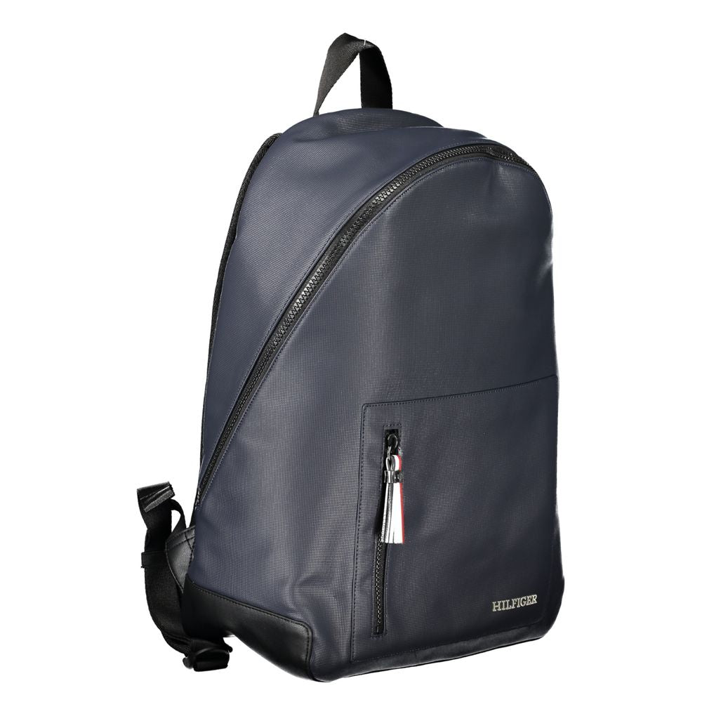 Tommy Hilfiger Blue Polyethylene Men Backpack $303.00 Tommy Hilfiger Luzworld