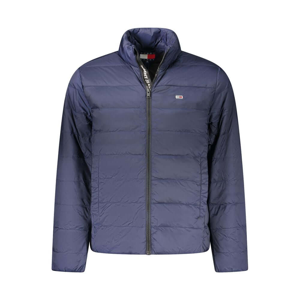 Tommy Hilfiger Blue Polyamide Men Jacket $571.00 Tommy Hilfiger Luzworld