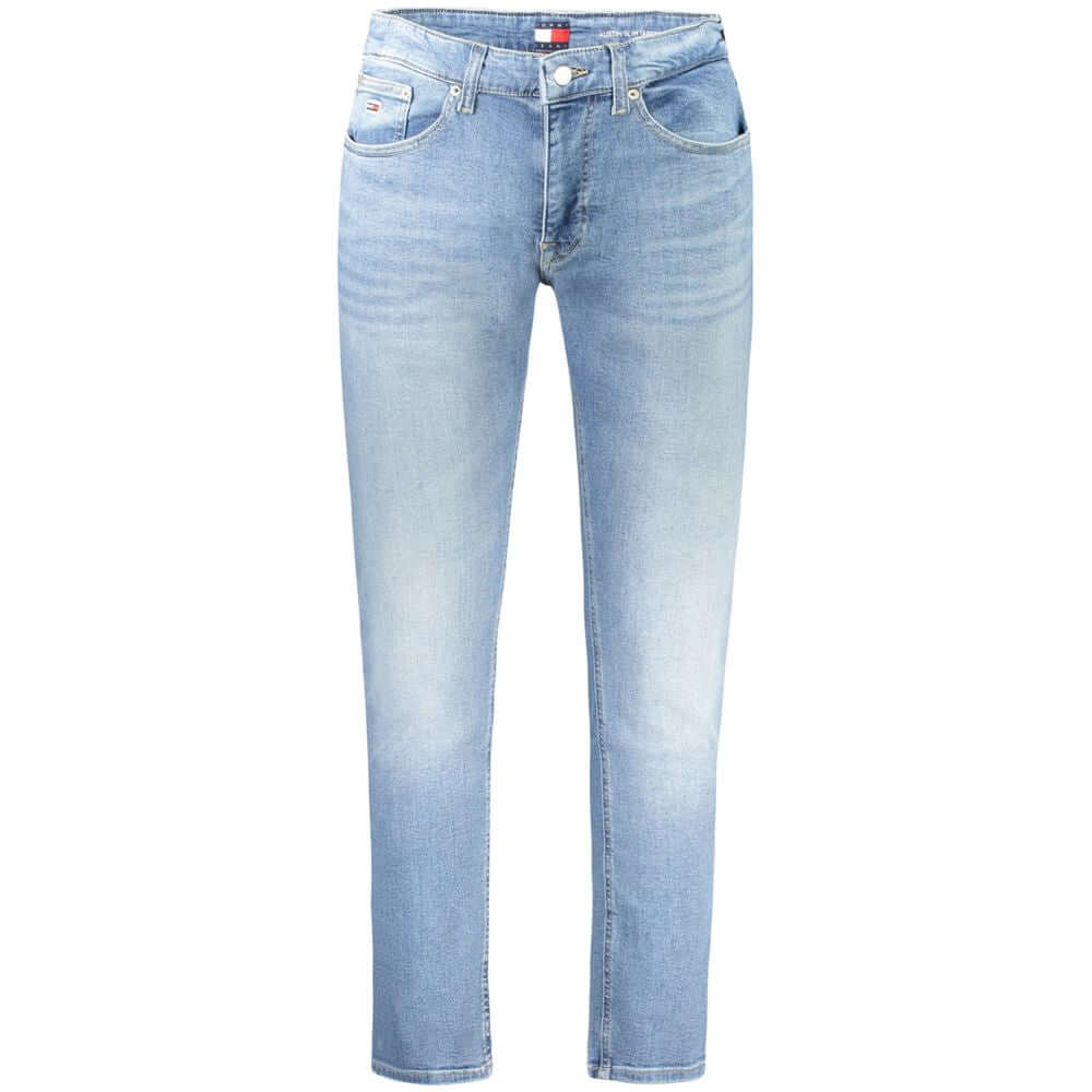 Tommy Hilfiger Blue Cotton Men Jeans $254.00 Tommy Hilfiger Luzworld