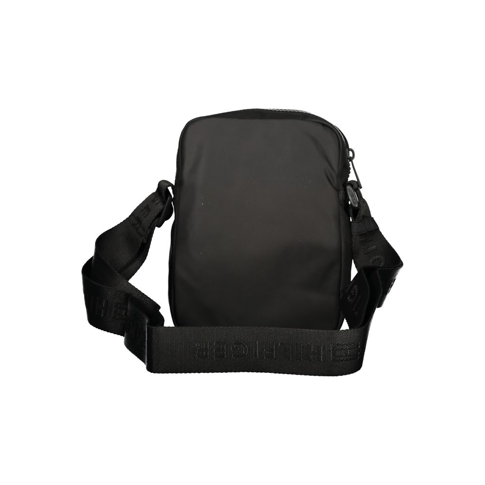 Tommy Hilfiger Black Recycled Polyester Men Shoulder Bag $186.00 Tommy Hilfiger Luzworld
