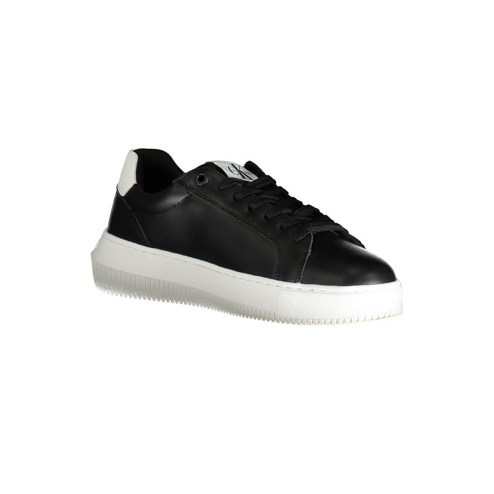 Calvin Klein Black Polyester Women Sneaker $289.00 Calvin Klein Luzworld