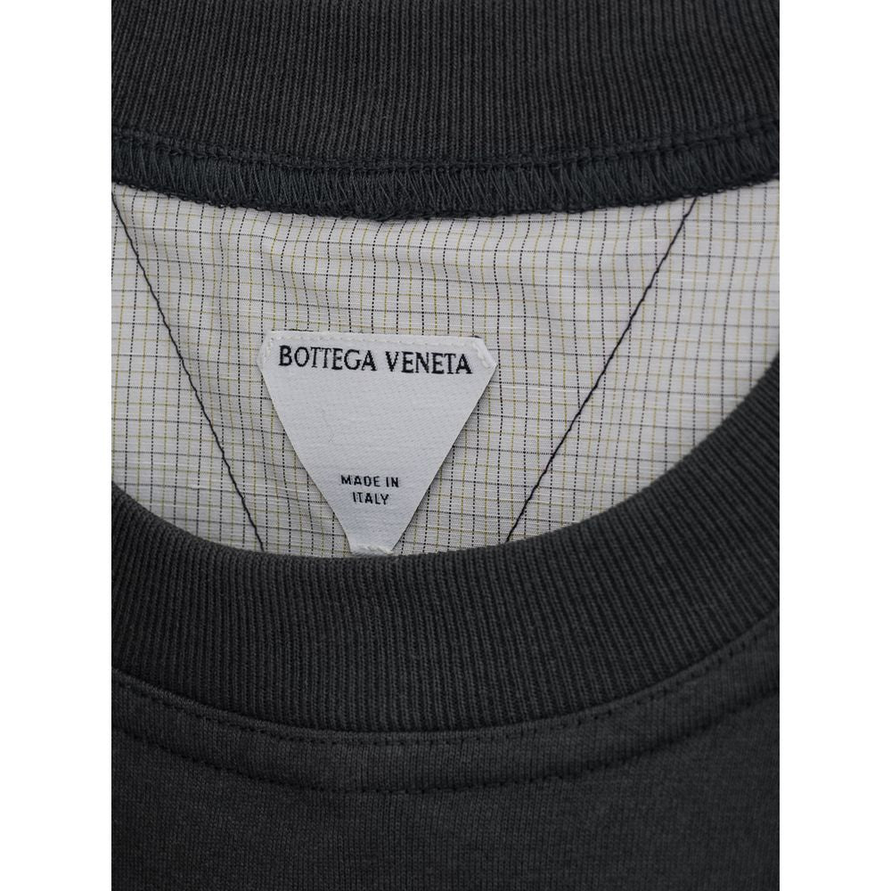 Bottega Veneta Gray Cotton T-Shirt $1396.00 Bottega Veneta Luzworld