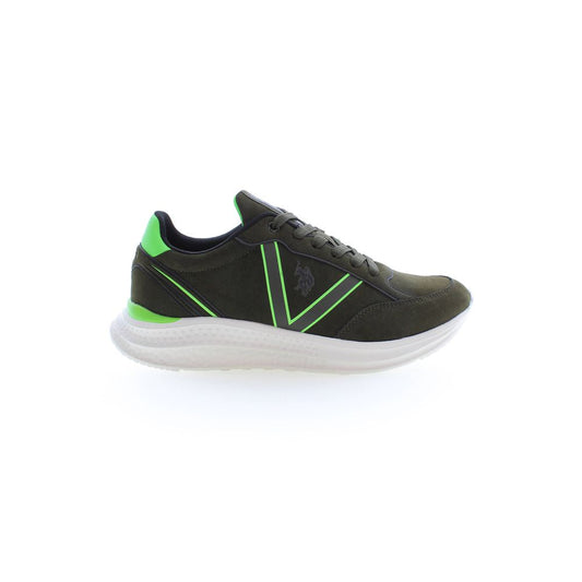 U.S. POLO ASSN. Green Polyester Men Sneaker $213.00 U.S. POLO ASSN. Luzworld