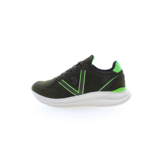 U.S. POLO ASSN. Green Polyester Men Sneaker $213.00 U.S. POLO ASSN. Luzworld