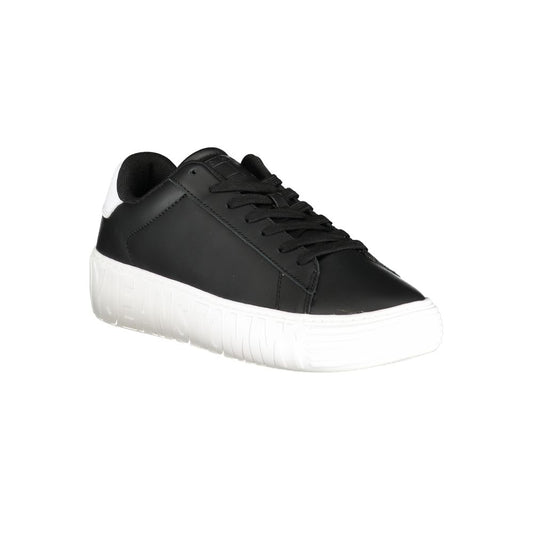Tommy Hilfiger Black Polyethylene Men Sneaker $255.00 Tommy Hilfiger Luzworld