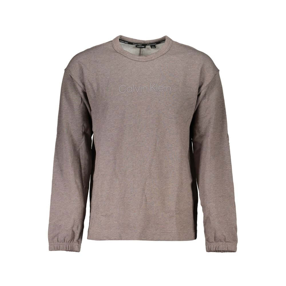 Calvin Klein Brown Cotton Men Sweater $203.00 Calvin Klein Luzworld