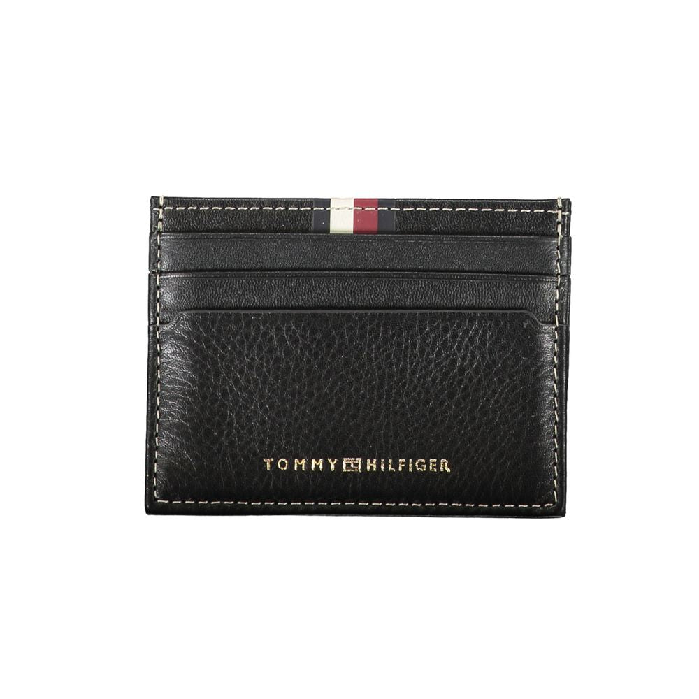 Tommy Hilfiger Black Leather Men Wallet $154.00 Tommy Hilfiger Luzworld