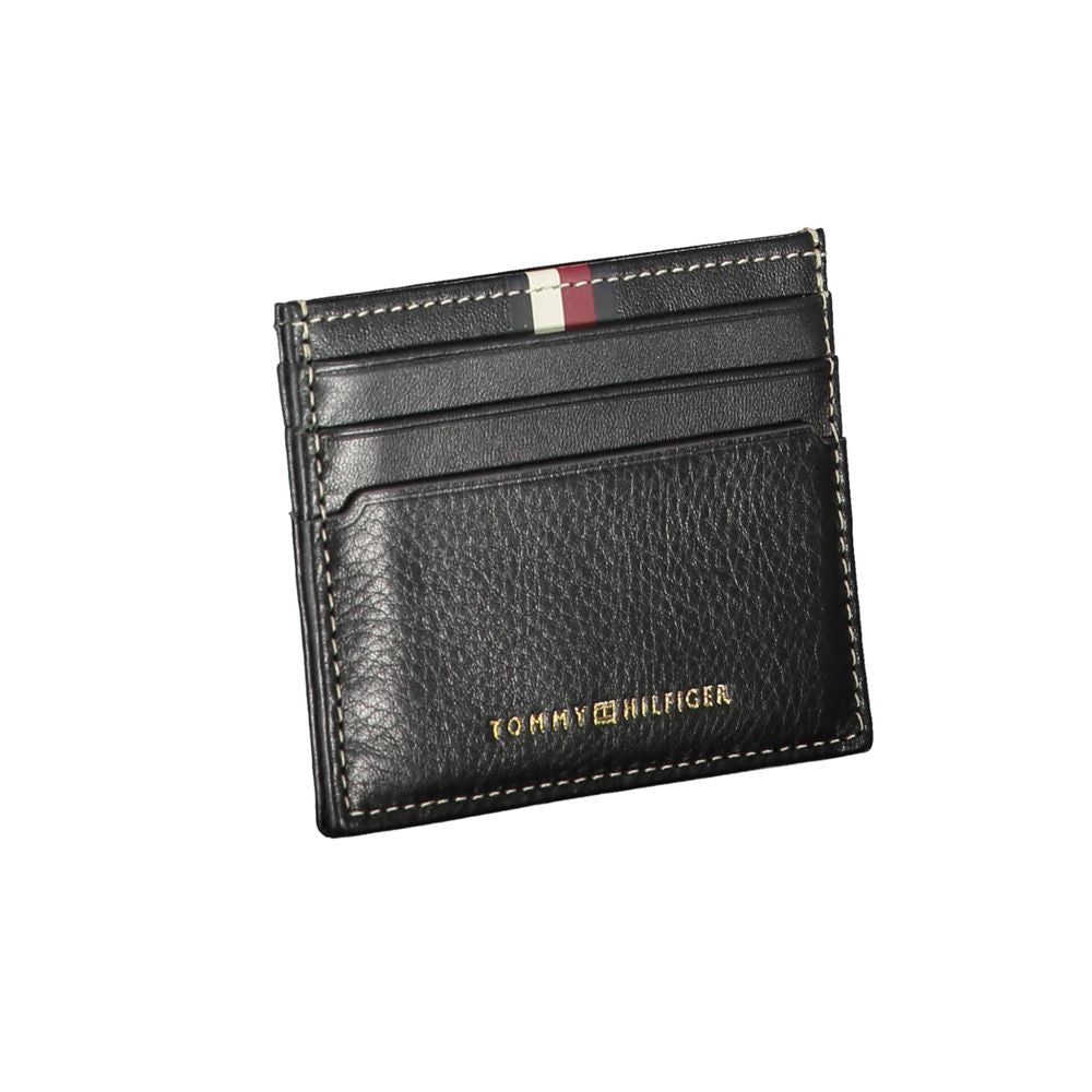 Tommy Hilfiger Black Leather Men Wallet $154.00 Tommy Hilfiger Luzworld