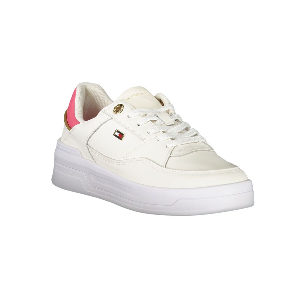 Tommy Hilfiger White Polyethylene Women Sneaker $255.00 Tommy Hilfiger Luzworld