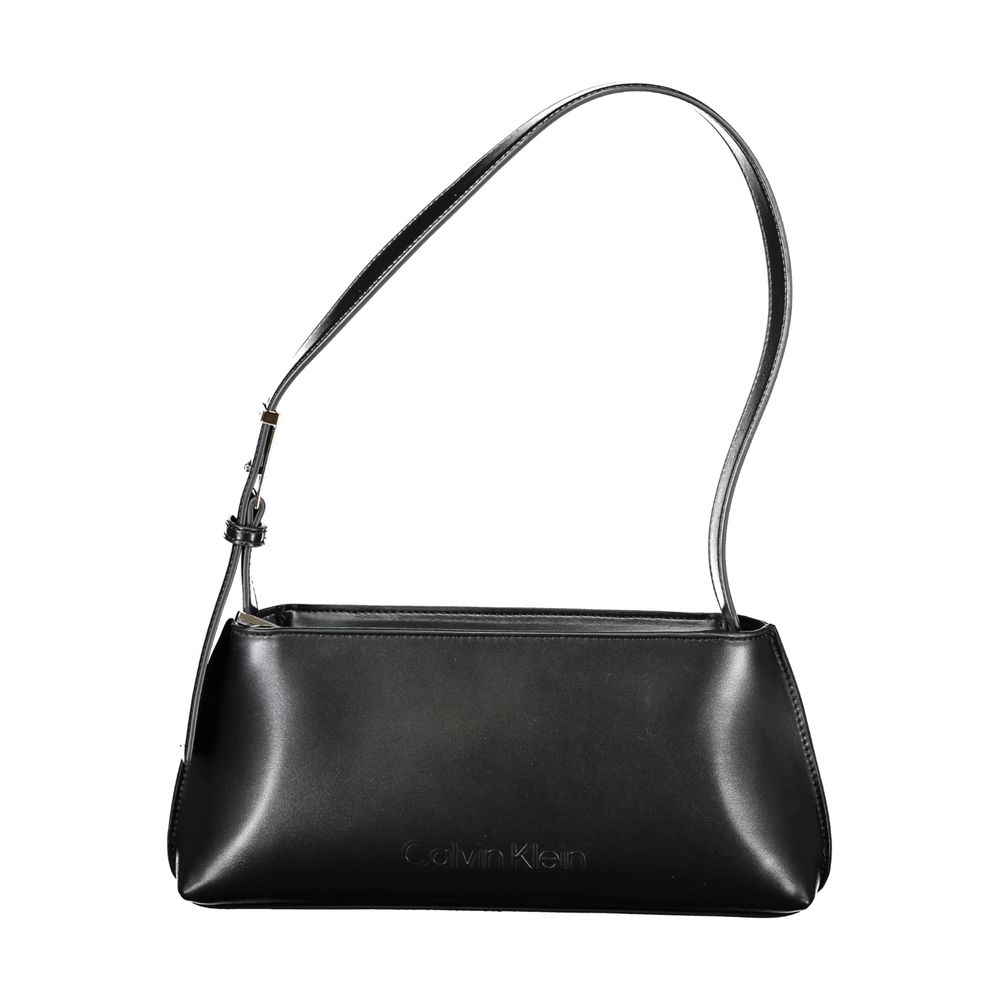 Calvin Klein Black Polyester Women Handbag $279.00 Calvin Klein Luzworld