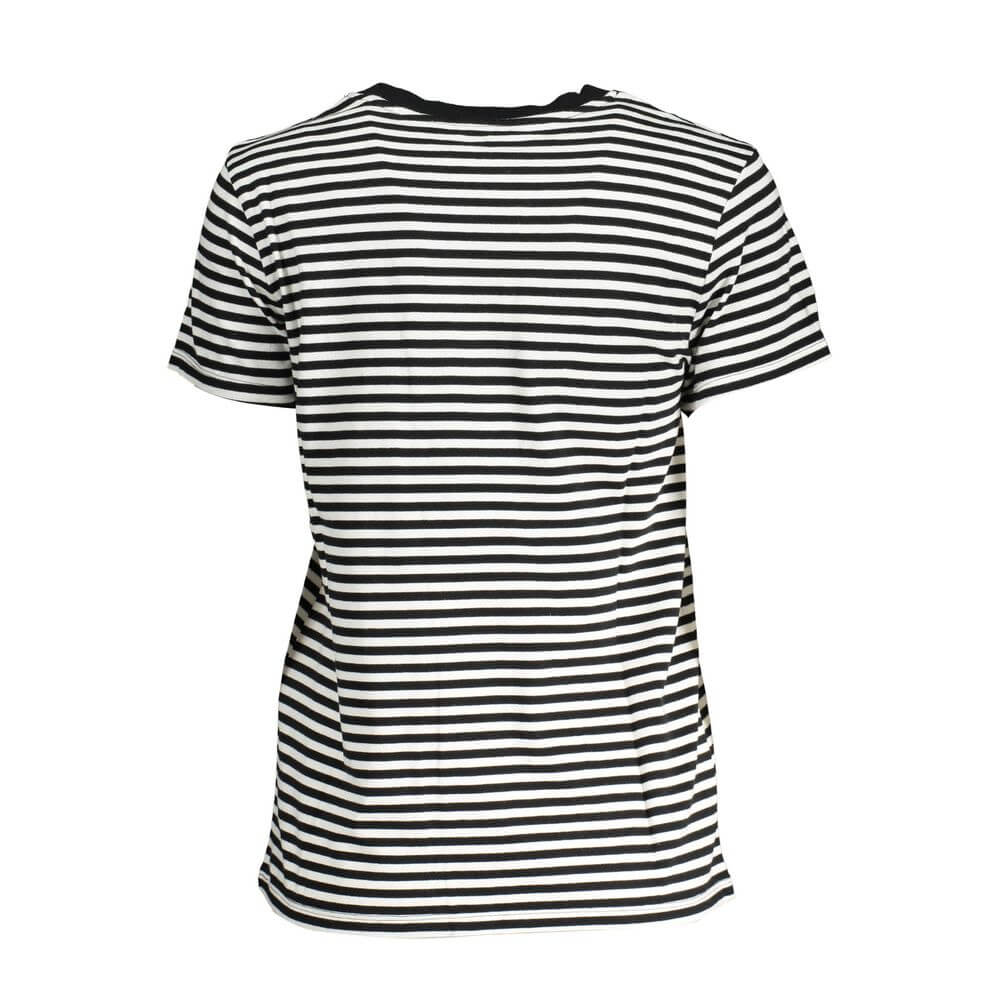 Levi's Black Cotton Women T-Shirt $118.00 Levi's Luzworld