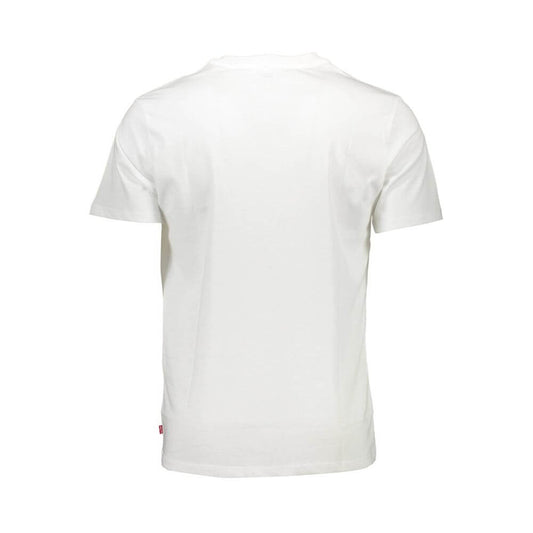 Levi's White Cotton Men T-Shirt $128.00 Levi's Luzworld