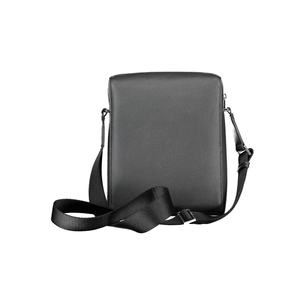 Calvin Klein Black Polyester Mens Shoulder Bag $246.00 Calvin Klein Luzworld