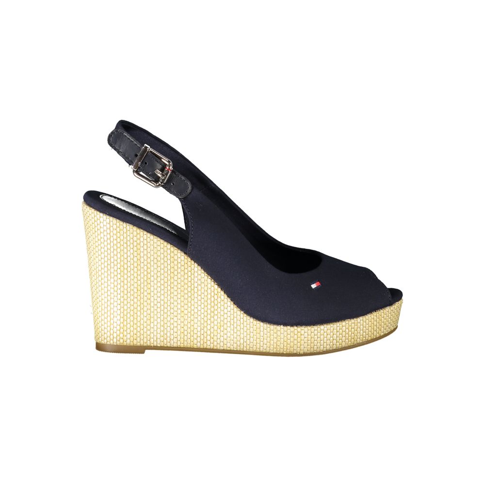 Tommy Hilfiger Blue Cotton Sandal $222.00 Tommy Hilfiger Luzworld