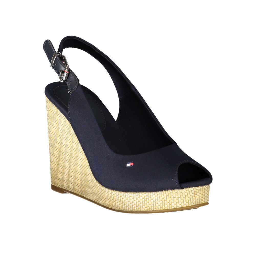 Tommy Hilfiger Blue Cotton Sandal $222.00 Tommy Hilfiger Luzworld