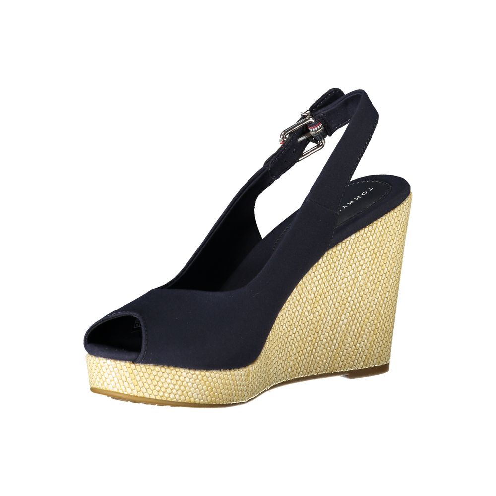 Tommy Hilfiger Blue Cotton Sandal $222.00 Tommy Hilfiger Luzworld